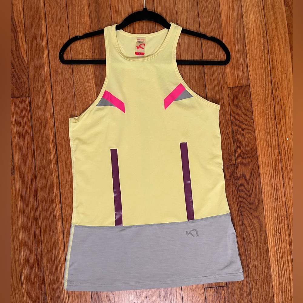 Kari Traa Light Yellow Tank Top